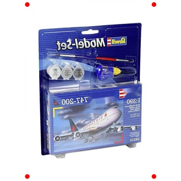 Detlı Yolcu Uçağı Model Seti: 1:390 Ölçek