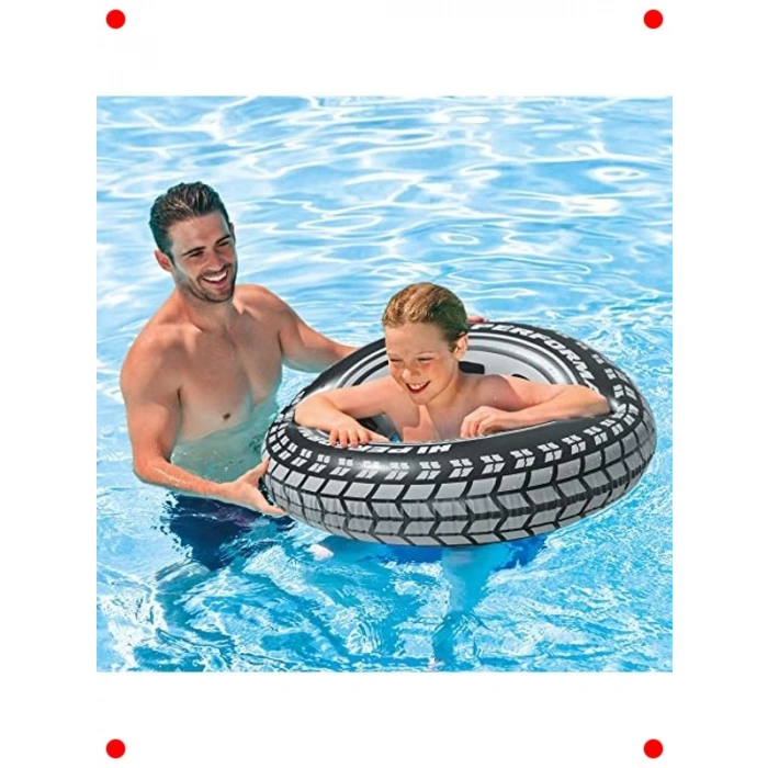 Dev Araba Tasarımlı Yüzme Simidi 91 cm