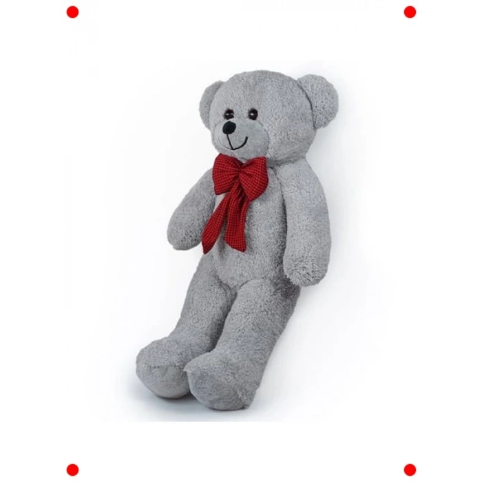 Dev Boy Pelüş Ayıcık - Papyonlu Yumuşak ve Sevimli Oyuncak