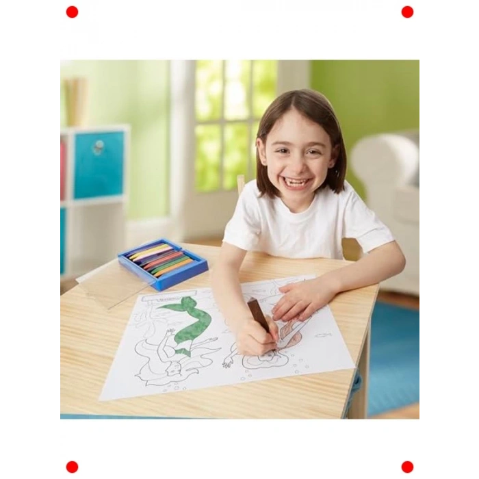 Dev Boyama Kitabı - Pembe Temalı Büyük Sayfalar