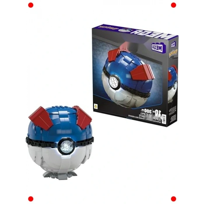 Dev İnşa Edilebilir Canavar Topu - Çok Renkli Bloklar