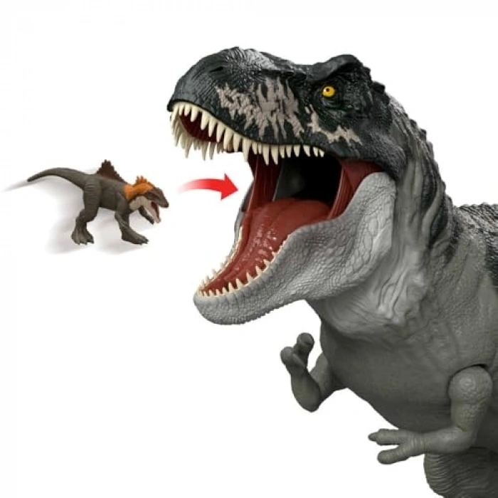 Dev T-Rex Dinozor Figürü, 2 Saldırı Hareketi