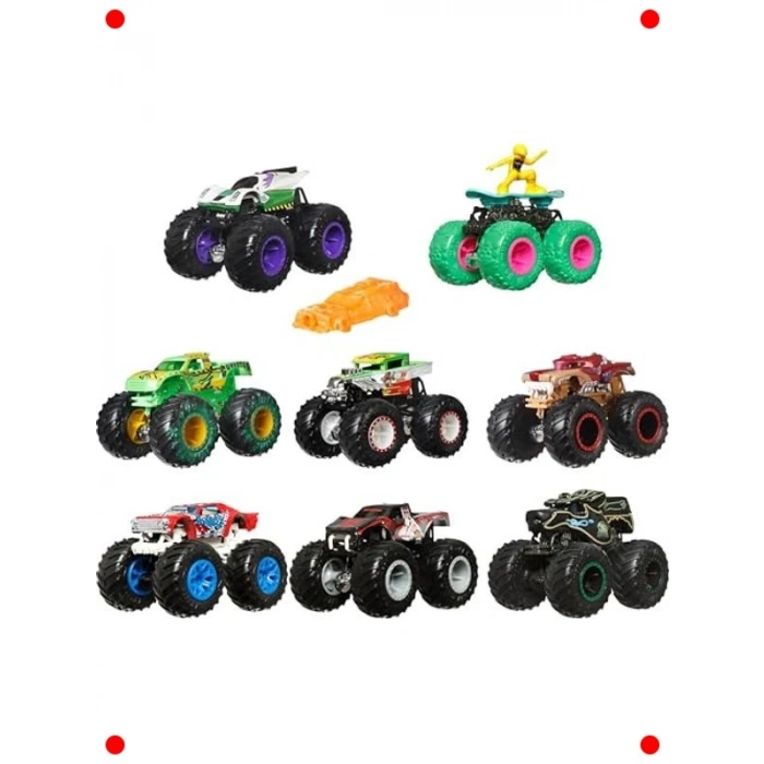 Dev Tekerlekli Koleksiyonluk Araçlar - 1:64 Ölçek