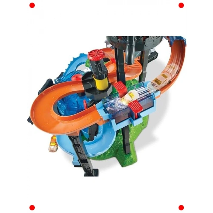 Dev Timsah Temalı Araba Yıkama Oyun Seti