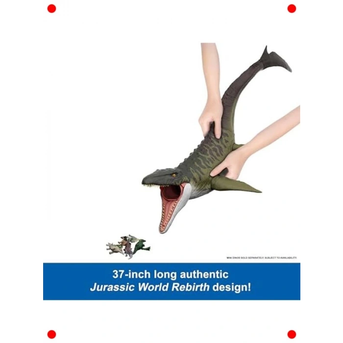 Devasa Su Dinozoru Aksiyon Figürü – 2 Saldırı Hareketi