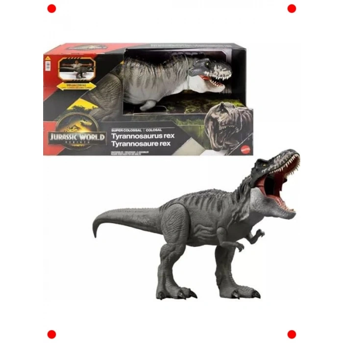 Devasa T-Rex Aksiyon Figürü - 2 Saldırı Hareketi