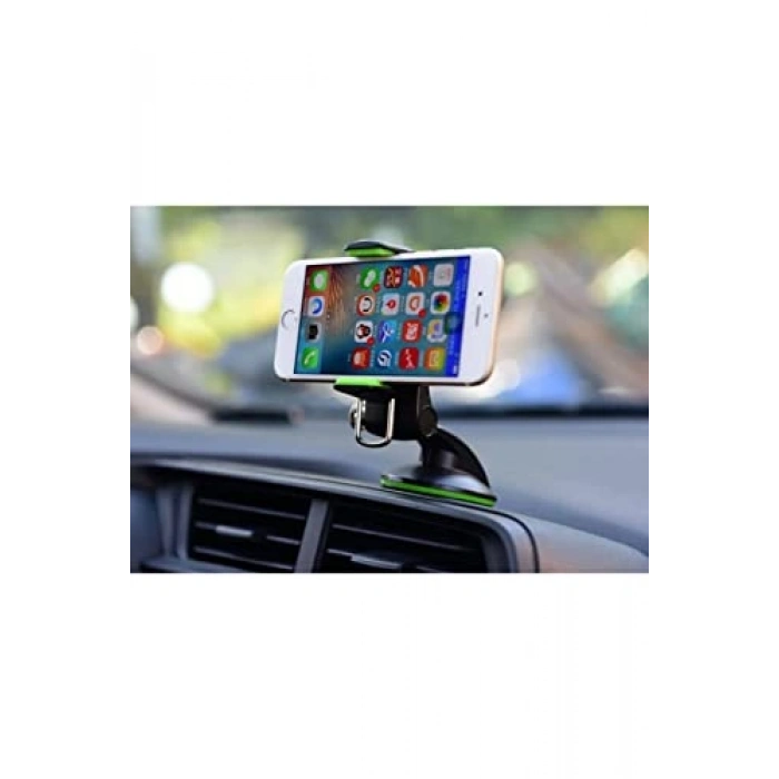 Diamond Jel Vantuzlu Telefon Tutucu Araç İçin 360 Derece Dönerli