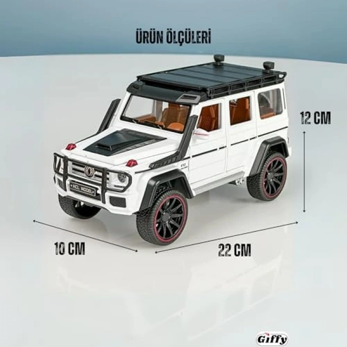 Die Cast Model Arazi Aracı, 1:22 Ölçek Koleksiyonluk Ürün