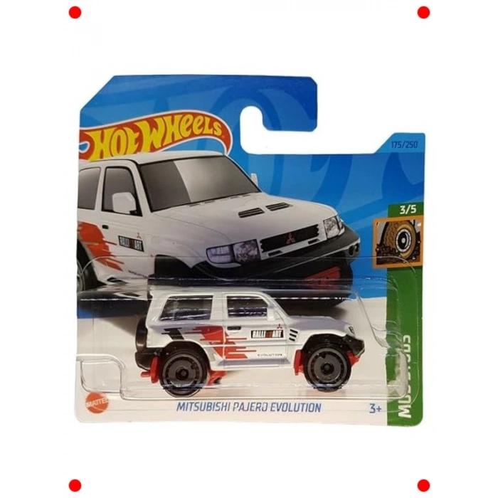 Diecast Off-Road Araç Modeli - Beyaz Ralli Temalı
