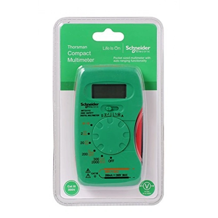 Dijital Cep Multimetre, Voltmetre ve OHM Test Cihazı