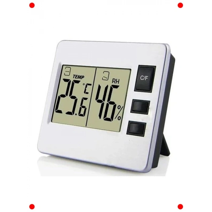 Dijital İç Oda Termometre ve Nem Ölçer