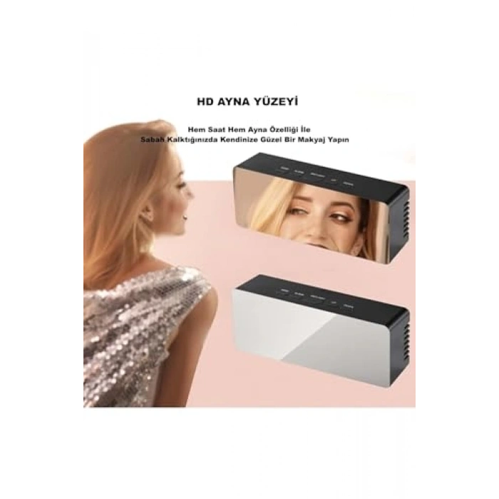 Dijital LED Ekranlı Akıllı Saat, Alarm & Termometre