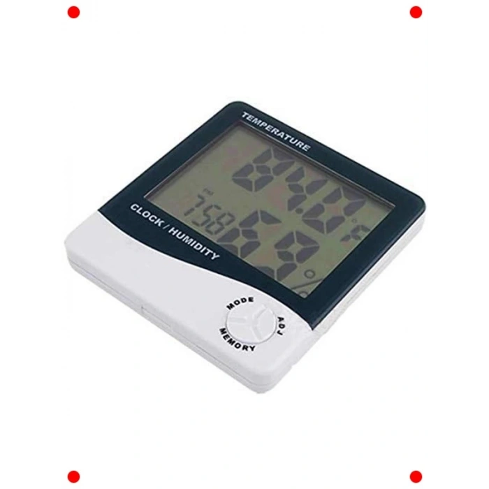 Dijital Masaüstü Termometre ve Nem Ölçer