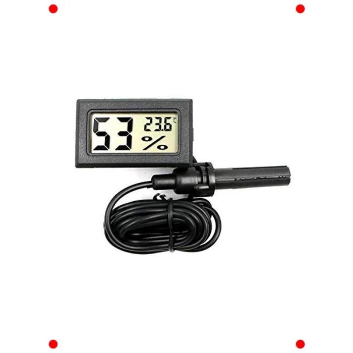Dijital Sıcaklık ve Nem Ölçer Termometre