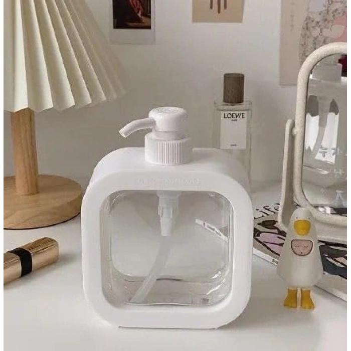 Dikdörtgen Sabunluk, 400 ml Kapasite ile Bulaşık ve Deterjanlık