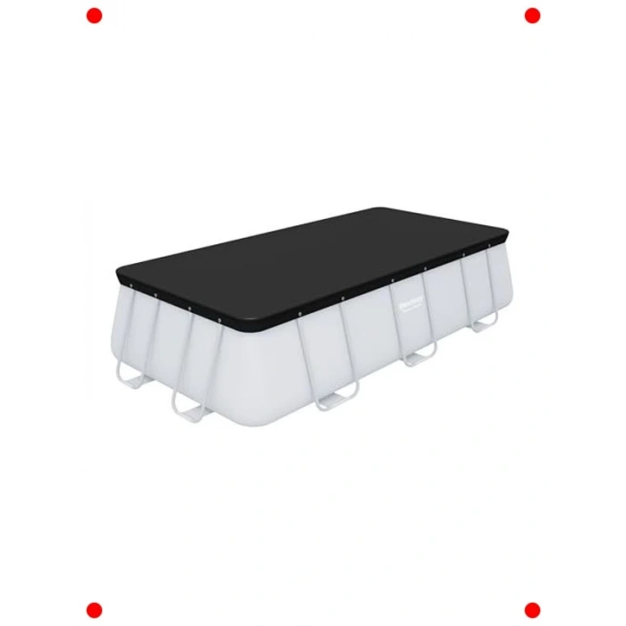 Dikdörtgen Yüzme Havuzu Örtüsü 4,12m x 2,01m