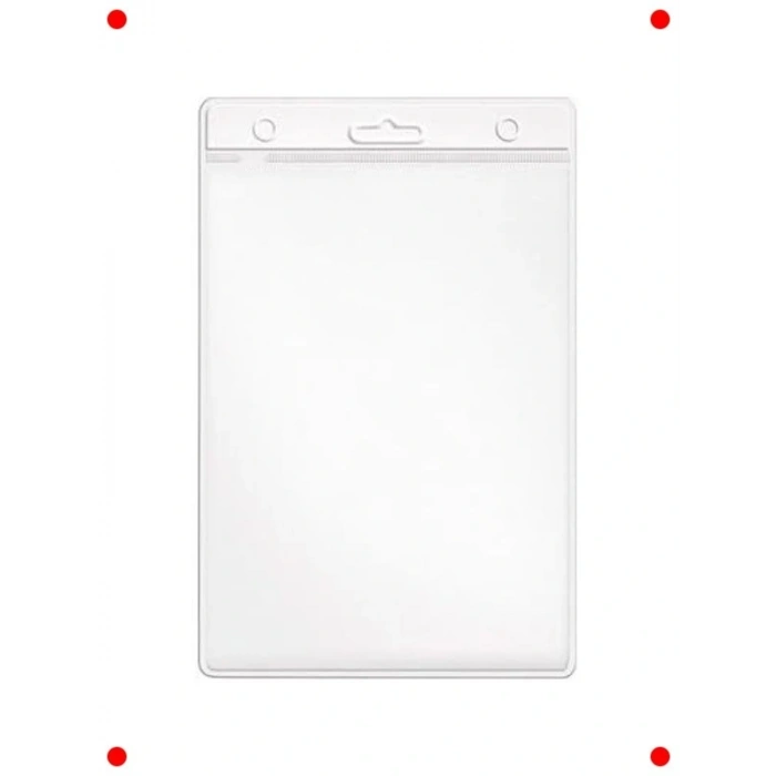 Dikey Esnek Yaka Kartlık - Tekli Paket