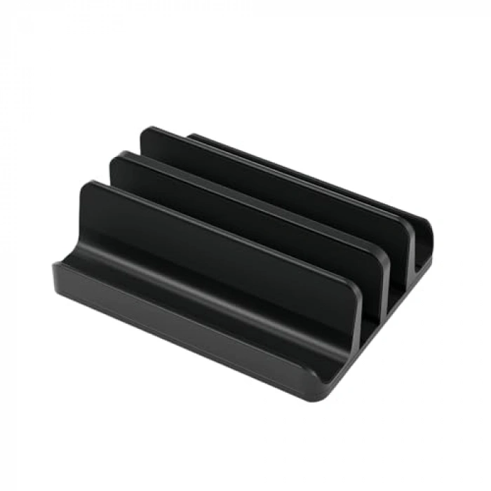 Dikey Metal Laptop Standı, MacBook ile Uyumlu