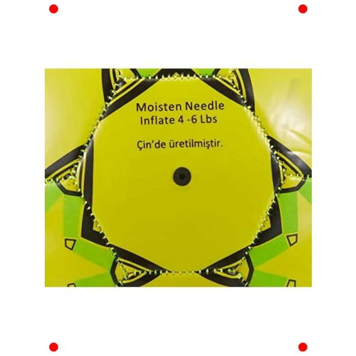 Dikişli Futbol Topu, No. 5, Sarı