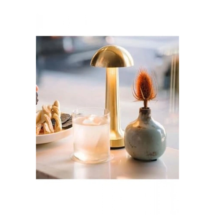 Dimmerli Şarjlı Masa Lambası, 3 Renk Modu ile Rahat Okuma