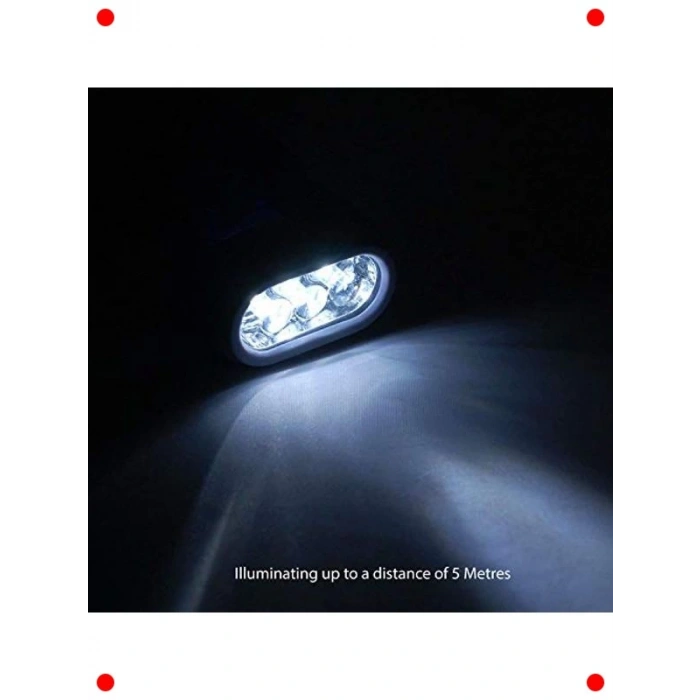 Dinamo Şarjlı 3 LED El Feneri