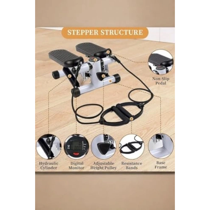Direnç Kayışlı Stepper, Evde Egzersiz Yapmak İçin Uygun