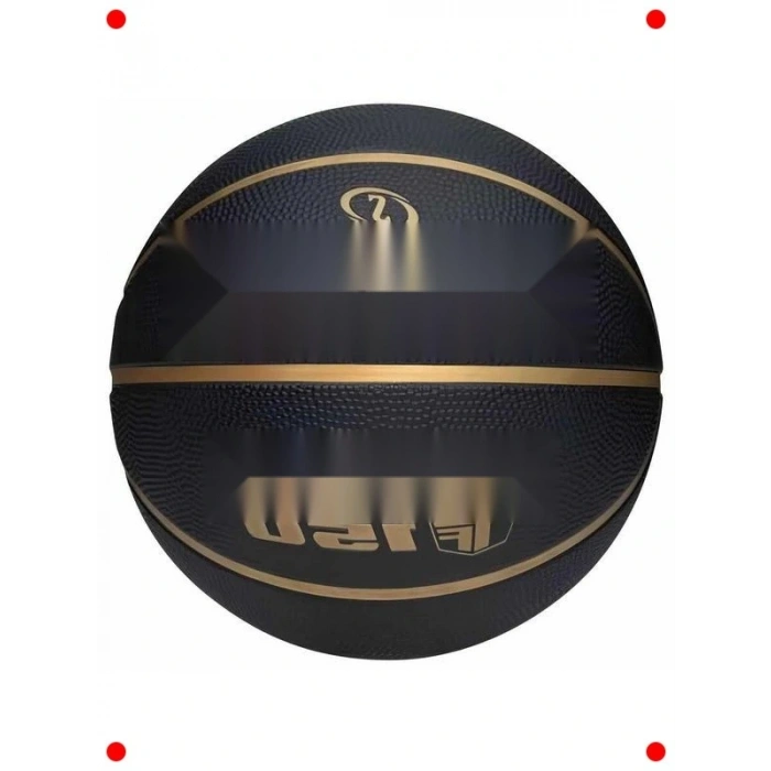 Dış Mekan Basketbol Topu, Siyah-Altın, 7 Numara