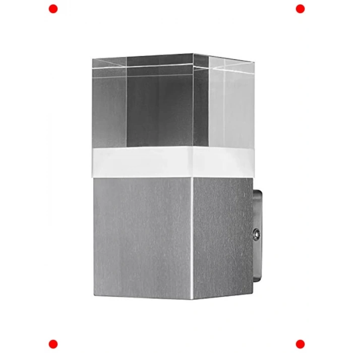 Dış Mekan Kristal Görünümlü LED Duvar Lambası