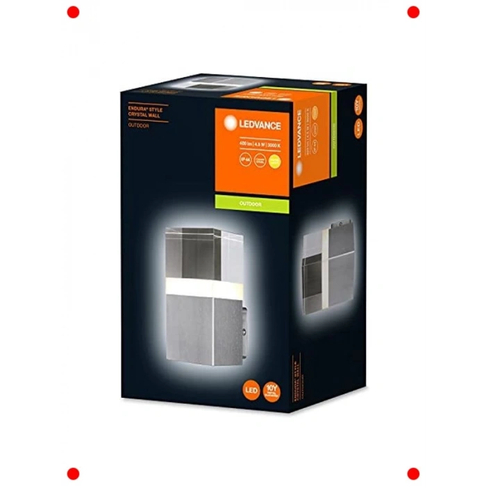 Dış Mekan Kristal Görünümlü LED Duvar Lambası