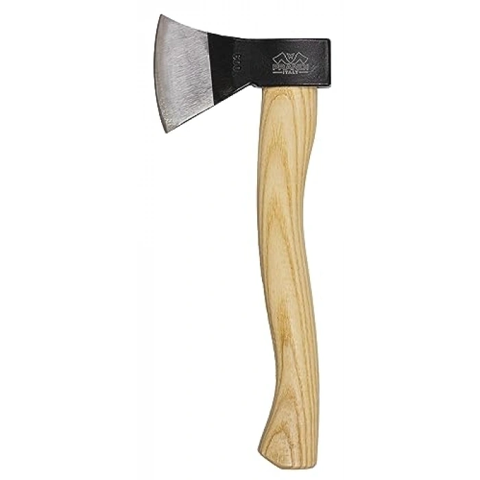 Dişbudak Ağacı Saplı 40cm Tipi Balta ile Güçlü Kesim