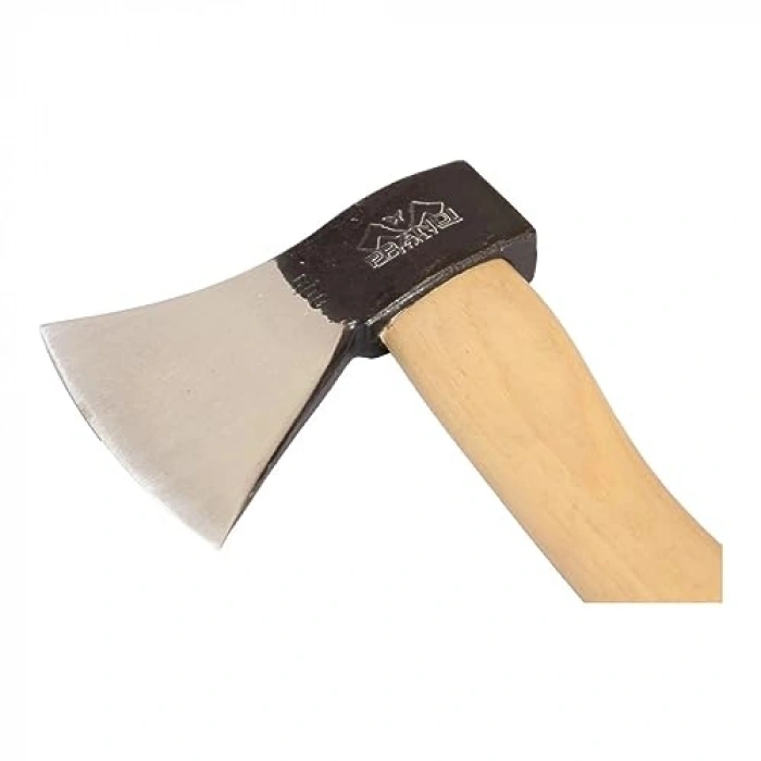 Dişbudak Ağacı Saplı 40cm Tipi Balta ile Güçlü Kesim