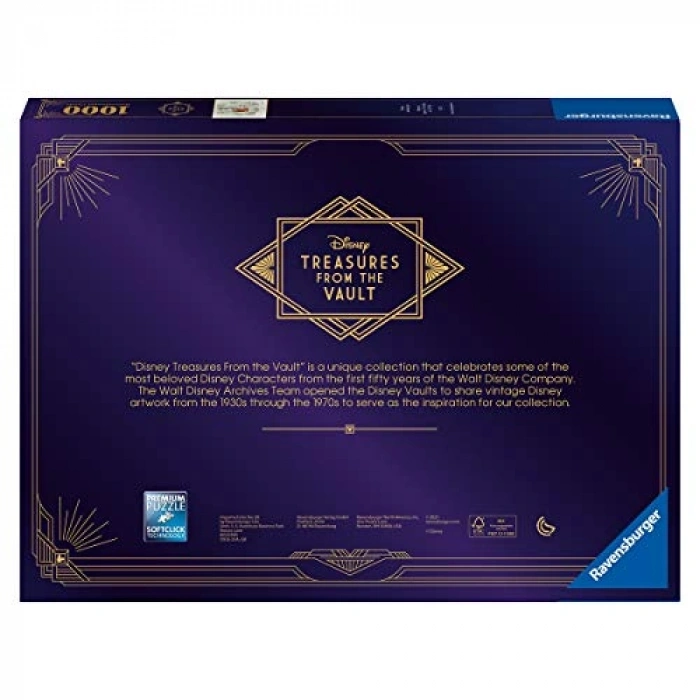 Disney Temalı 1000 Parça Puzzle Seti