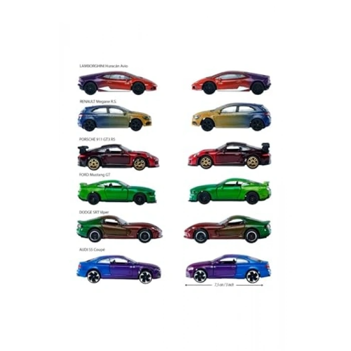 Dodge Srt Viper Model Araba, Renk Değiştiren Eğlenceli Tasarım