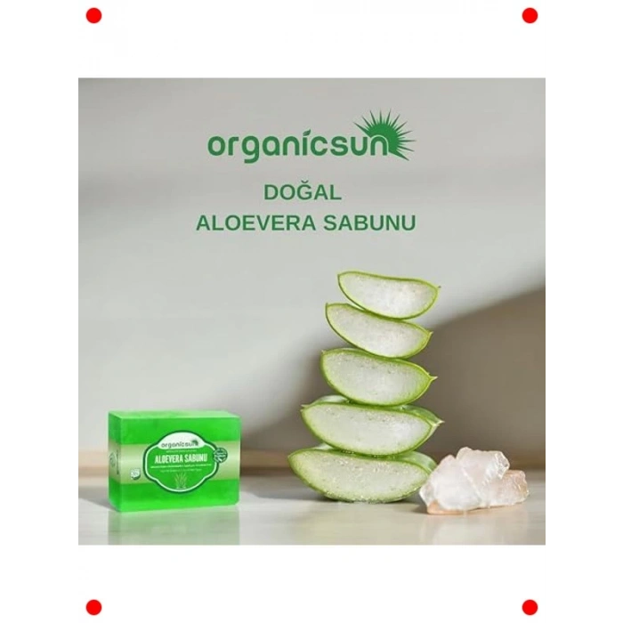 Doğal Aloe Vera Sabunu 2li Set - Yatıştırıcı & Canlandırıcı