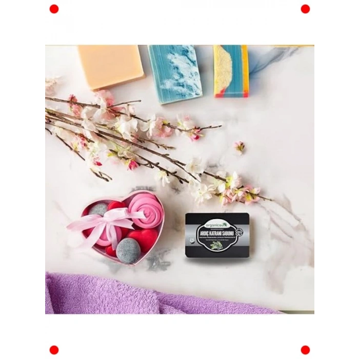 Doğal Ardıç Katranı Sabunu 3lü Set (Antiseptik)