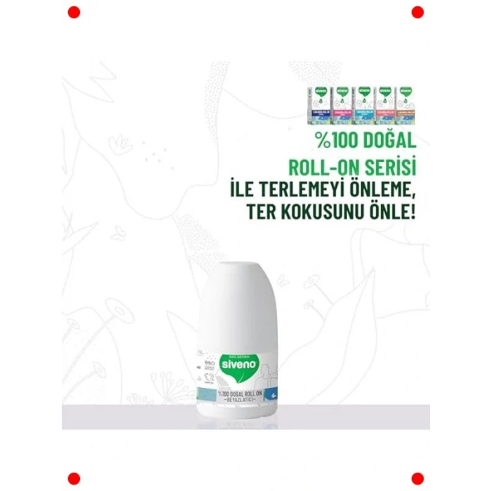 Doğal Beyazlatıcı & Koku Önleyici Roll-On Deodorant 50ml