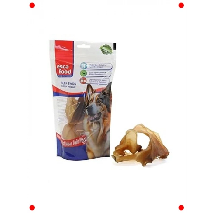 Doğal Dana Kulak Köpek Ödülü (100 gr) - Çiğneme Keyfi