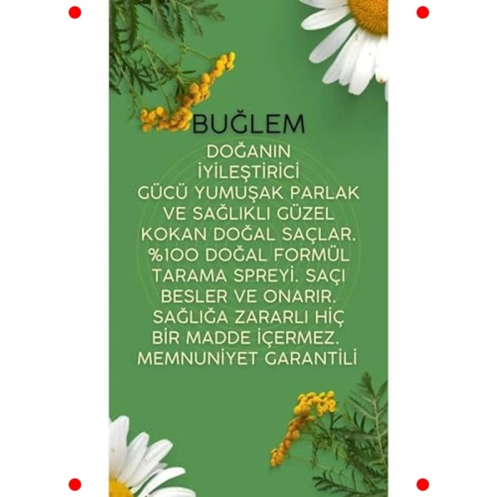 Doğal Kolay Tarama Spreyi Badem Özlü 250 ml