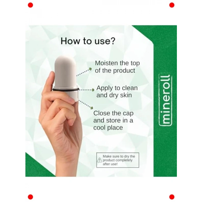 Doğal Kristal Deodorant - Kokusuz, 24 Saat Vegan Koruma