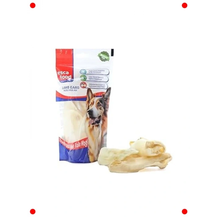 Doğal Kuzu Kulak Köpek Ödül Maması 80 Gr