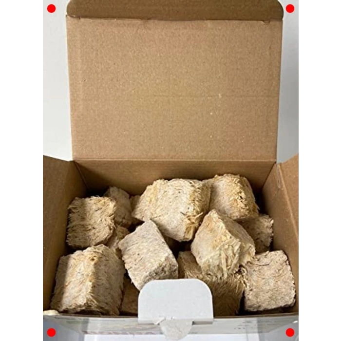 Doğal Odun Yünü Soba Mangal Tutuşturucu - 35 Adet