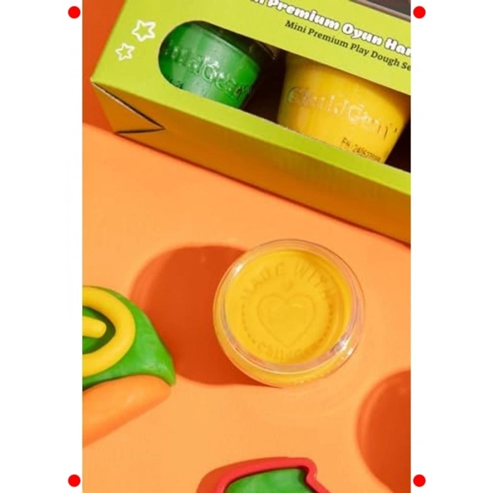 Doğal Oyun Hamuru Mini Set - Yaratıcı Eğlence