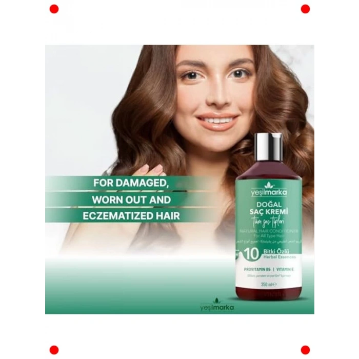 Doğal Saç Kremi - Tüm Saç Tipleri İçin