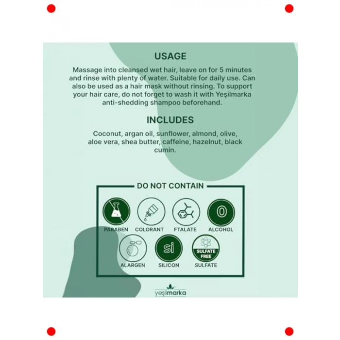 Doğal Saç Kremi - Tüm Saç Tipleri İçin