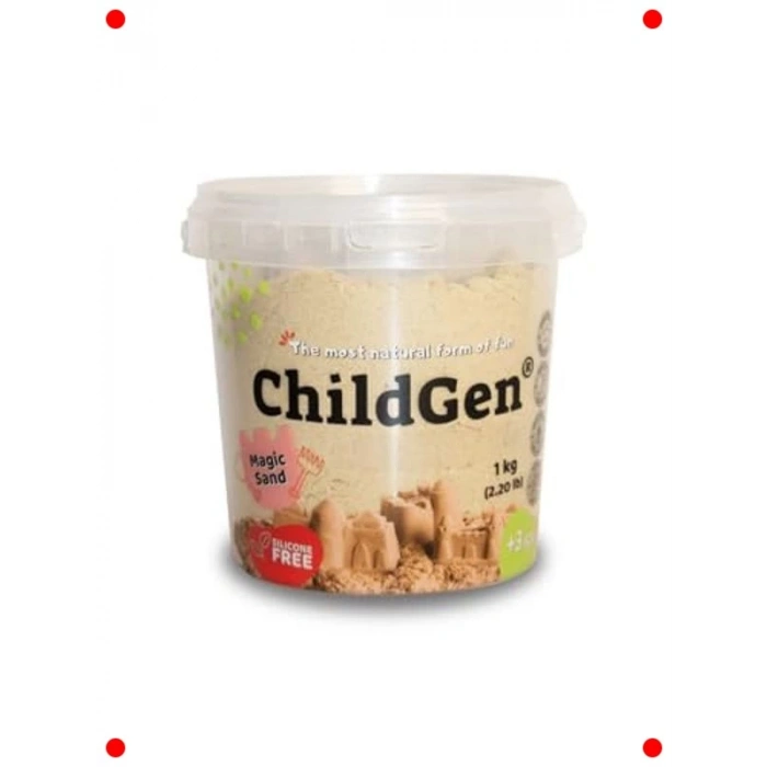 Doğal Şekillendirilebilir Oyun Kumu 1 kg