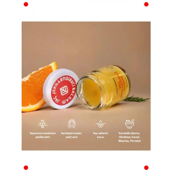 Doğal ve Vegan Saç Şekillendirici Balsam 40 ML