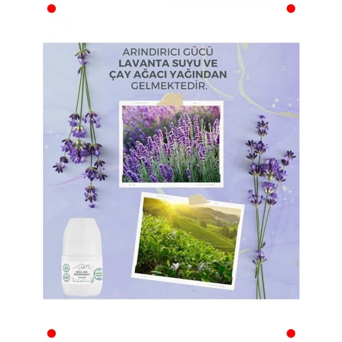 Doğal Vegan Roll-on Deodorant 50ml - Alüminyumsuz