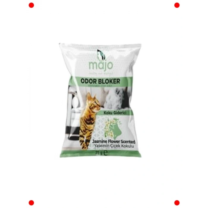 Doğal Yasemin Kokulu Kedi Kumu Koku Giderici