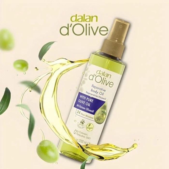 Doğal Zeytinyağlı Onarıcı Vücut Yağı 200 ml - dOlive