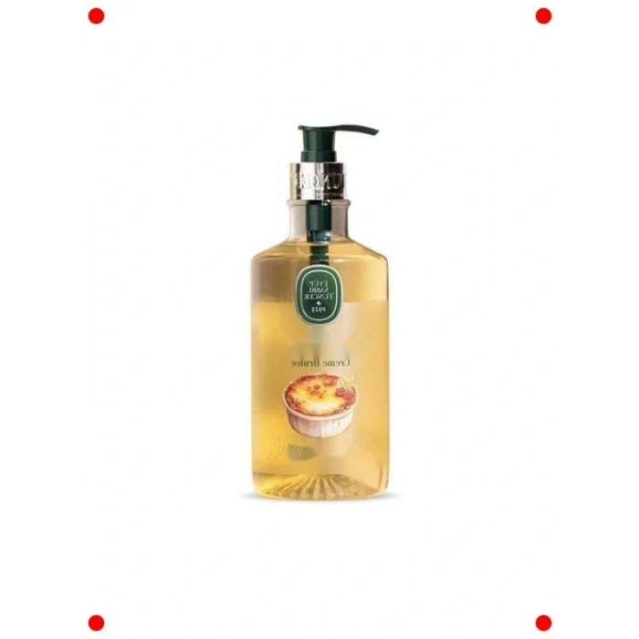 Doğal Zeytinyağlı Sıvı Sabun - Creme Brulee 600 ml
